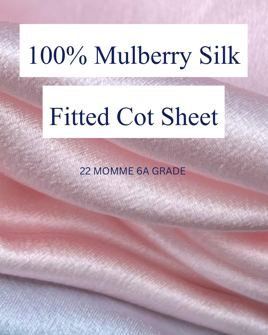 Cot Bed Silk Sheet